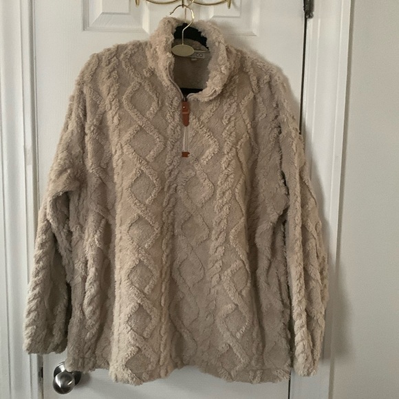 JEN & CO Cream Color Womans Sweater Size L/XL - Picture 1 of 7